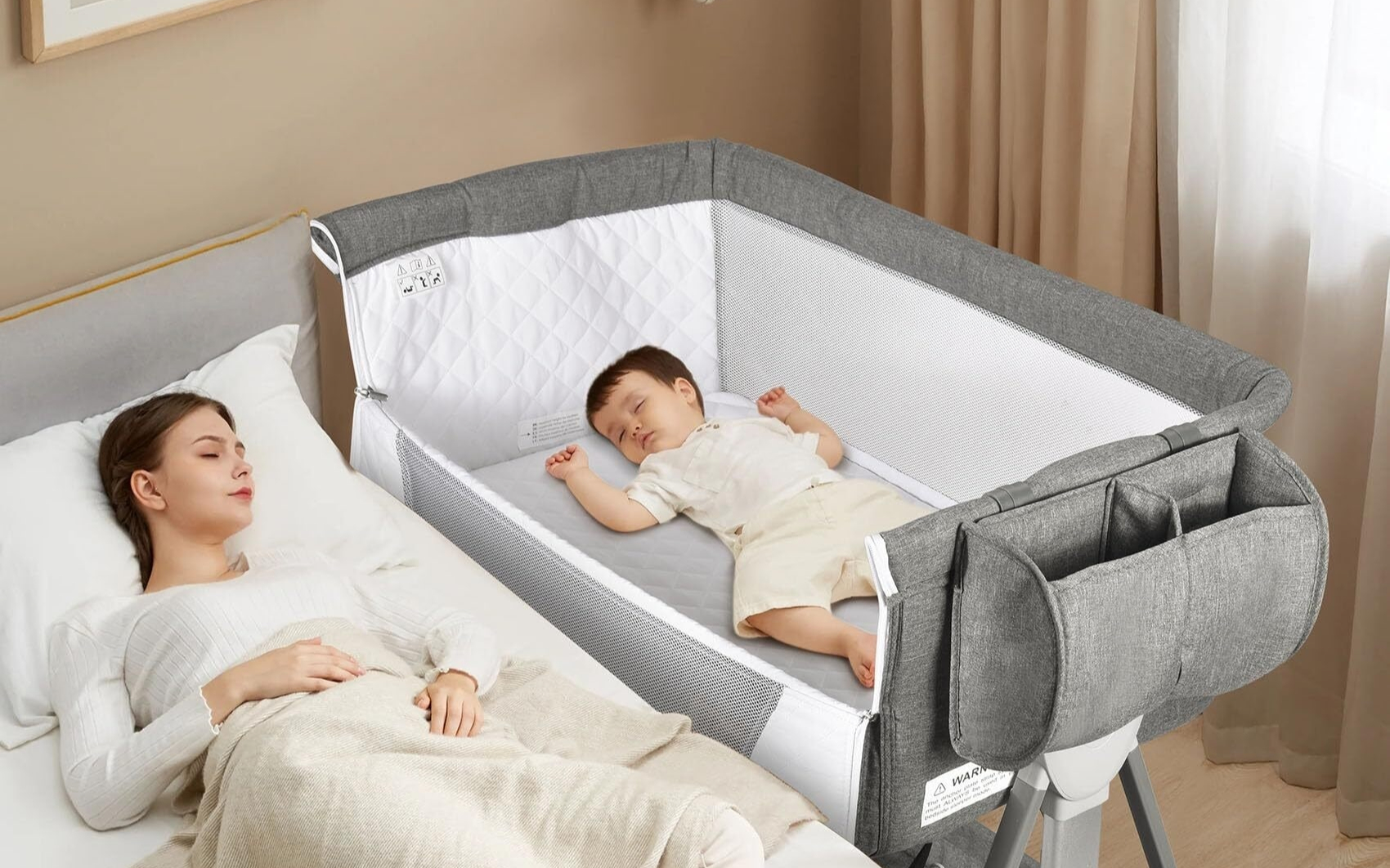 Sidecar bassinet